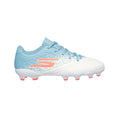 Skechers Razor 1 5 Kids FG Football Boots White Blue