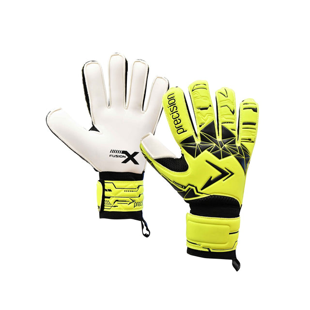 Junior Fusion X Flat Cut Finger Protect Goalkeeper Gloves