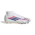 F50 Sparkfusion League FG AG Junior Football Boots Ftwr White Team Royal Blue Lucid Red