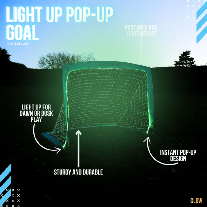 Precisionplay Light Up Pop Up Goal